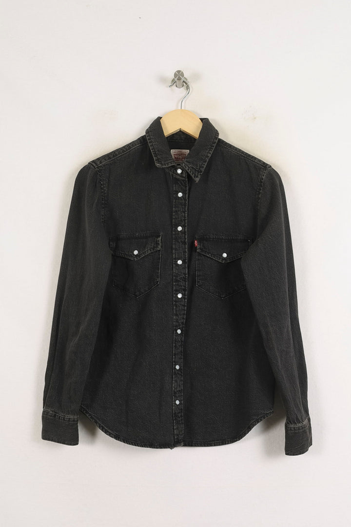 Chemise Noire - Taille S/36 de la marque Levi's | PARAD76050 - Vendu par Paradigme - Image 2
