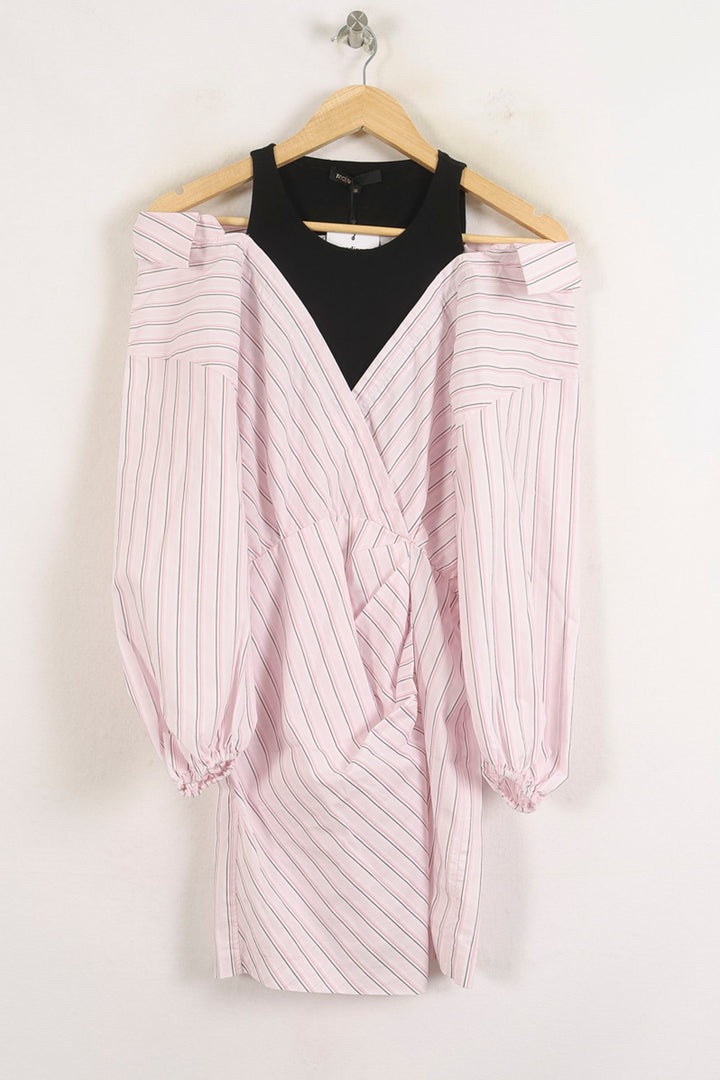 Robe Portefeuille Rose - Taille S/36 de la marque Maje | PARAD76057 - Vendu par Paradigme - Image 2