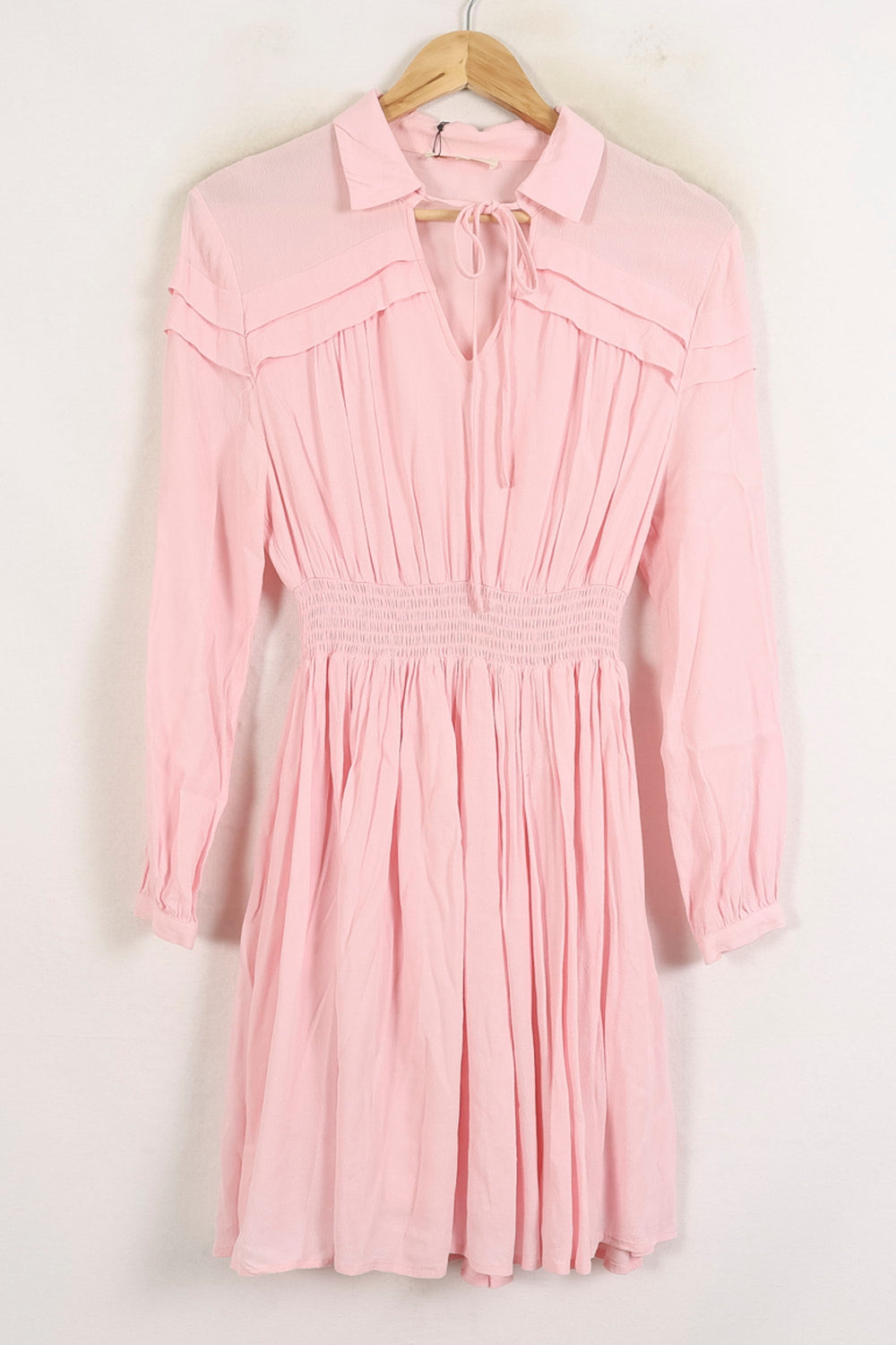 Robe Chemise Rose - Taille M/38 de la marque Maje | PARAD76058 - Vendu par Paradigme - Image 2