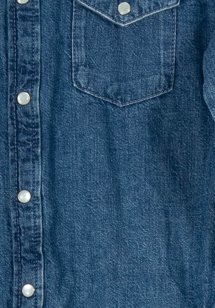 Robe Chemise Bleue - Taille L/40 de la marque Maje | PARAD76060 - Vendu par Paradigme - Image 3