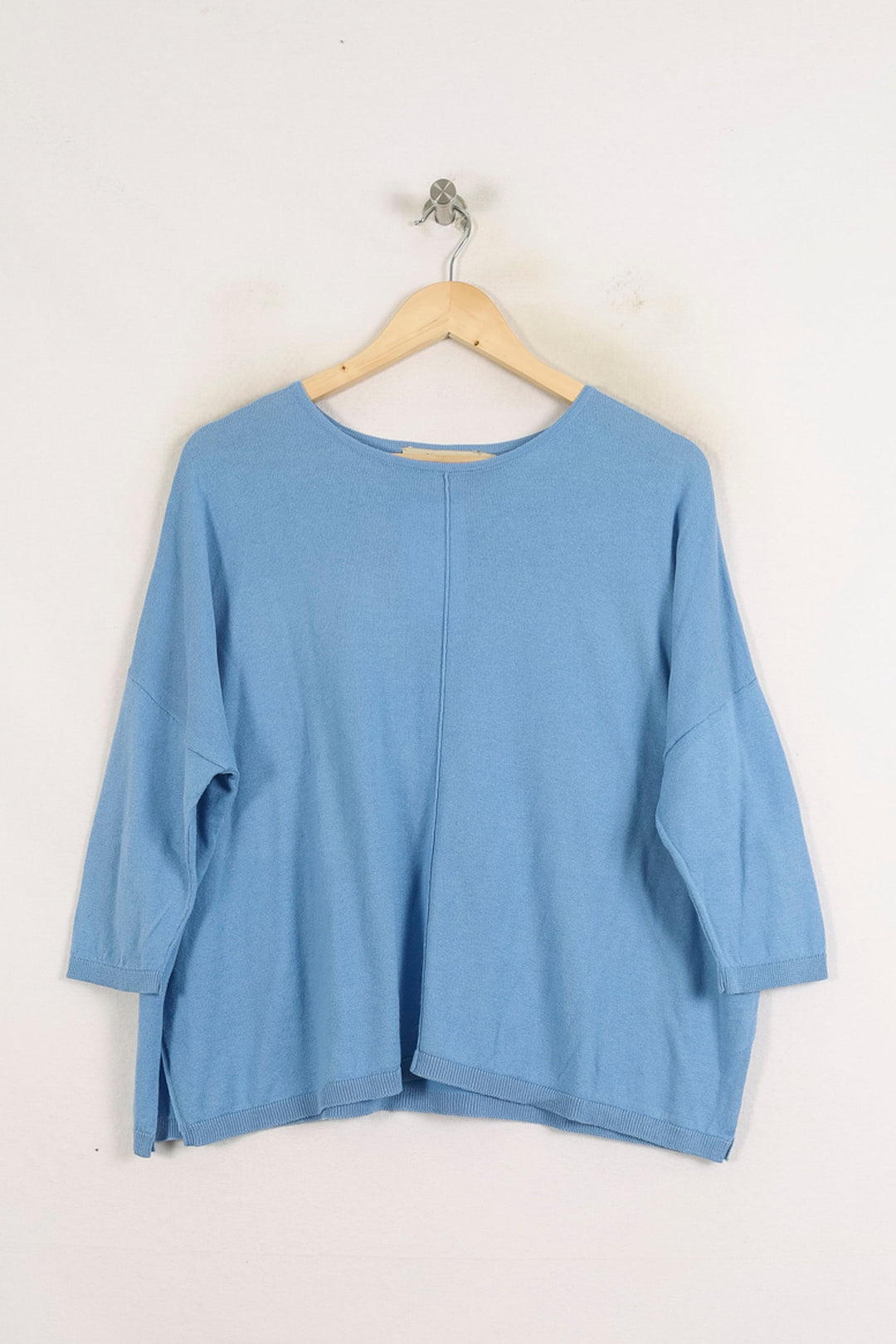 Pull Bleu - Taille S/36 de la marque La Fée Maraboutée | PARAD76066 - Vendu par Paradigme - Image 2