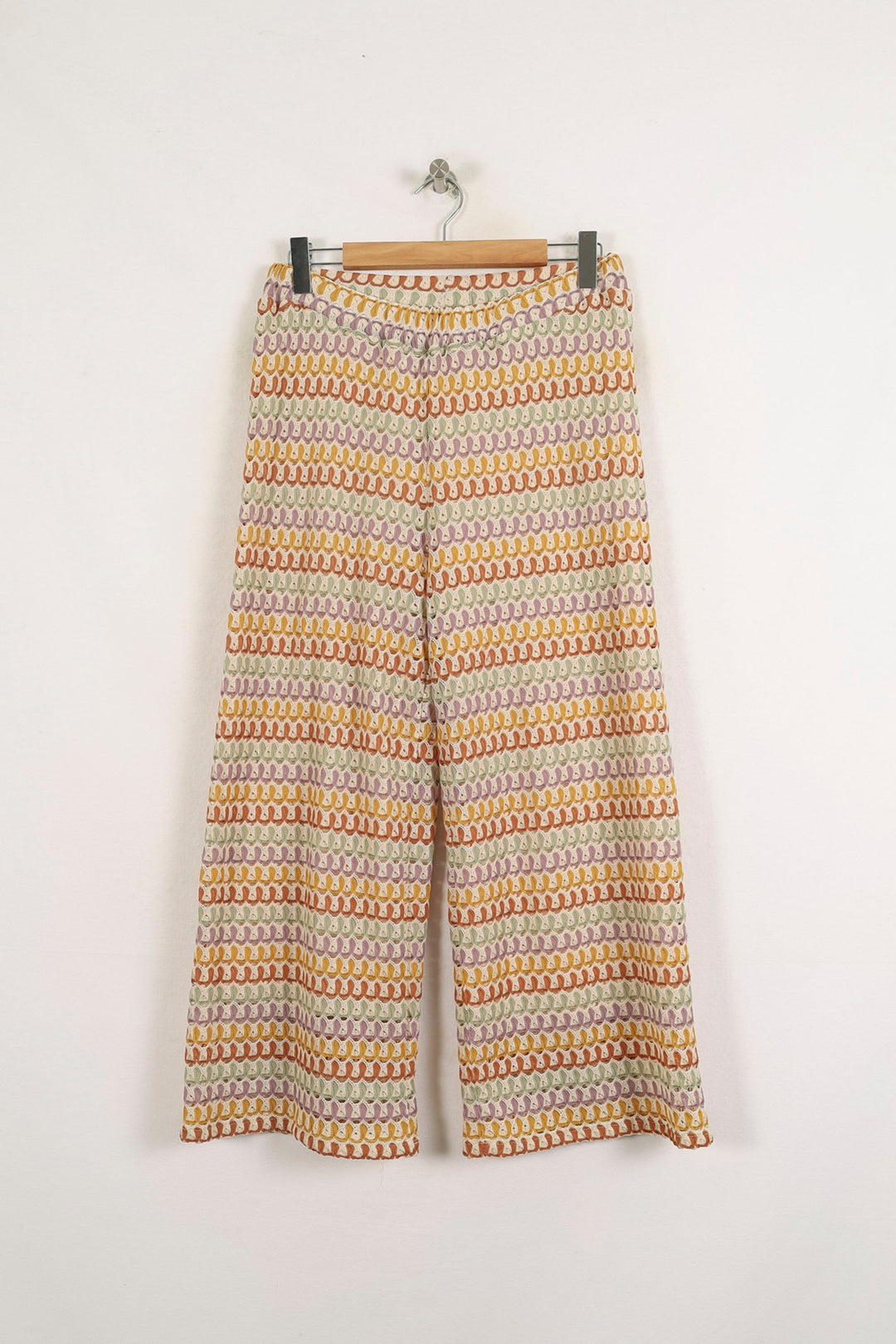 Pantalon Large Multicolore - Taille L/40 de la marque La Fée Maraboutée | PARAD76067 - Vendu par Paradigme - Image 2