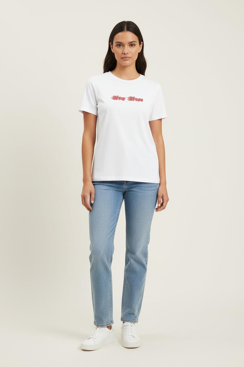 Tee-shirt Blanc - Taille XS/34 de la marque Imprevu | PARAD76087 - Vendu par Paradigme - Image 1