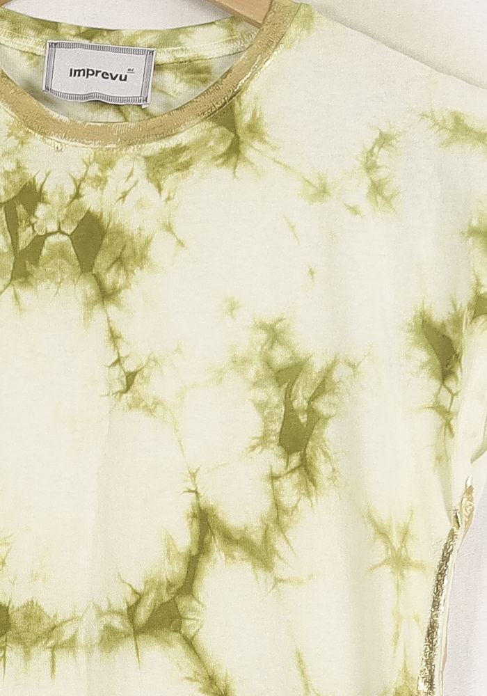 Robe Longue Blanche et Verte - Taille XS/34 de la marque Imprevu | PARAD76090 - Vendu par Paradigme - Image 3