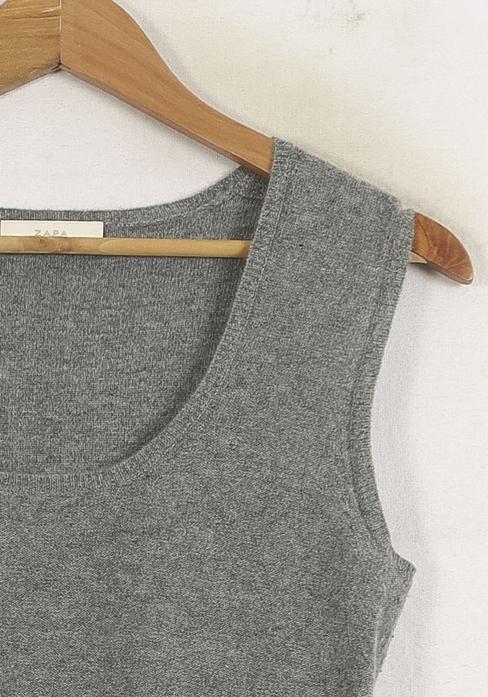 Débardeur Gris - Taille XL/42 de la marque ZAPA | PARAD76098 - Vendu par Paradigme - Image 3