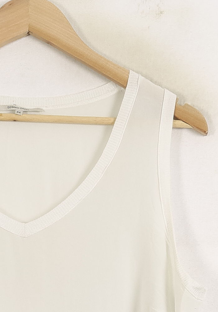 Débardeur Blanc - Taille XXL/44 de la marque Gerard Darel | PARAD76102 - Vendu par Paradigme - Image 3