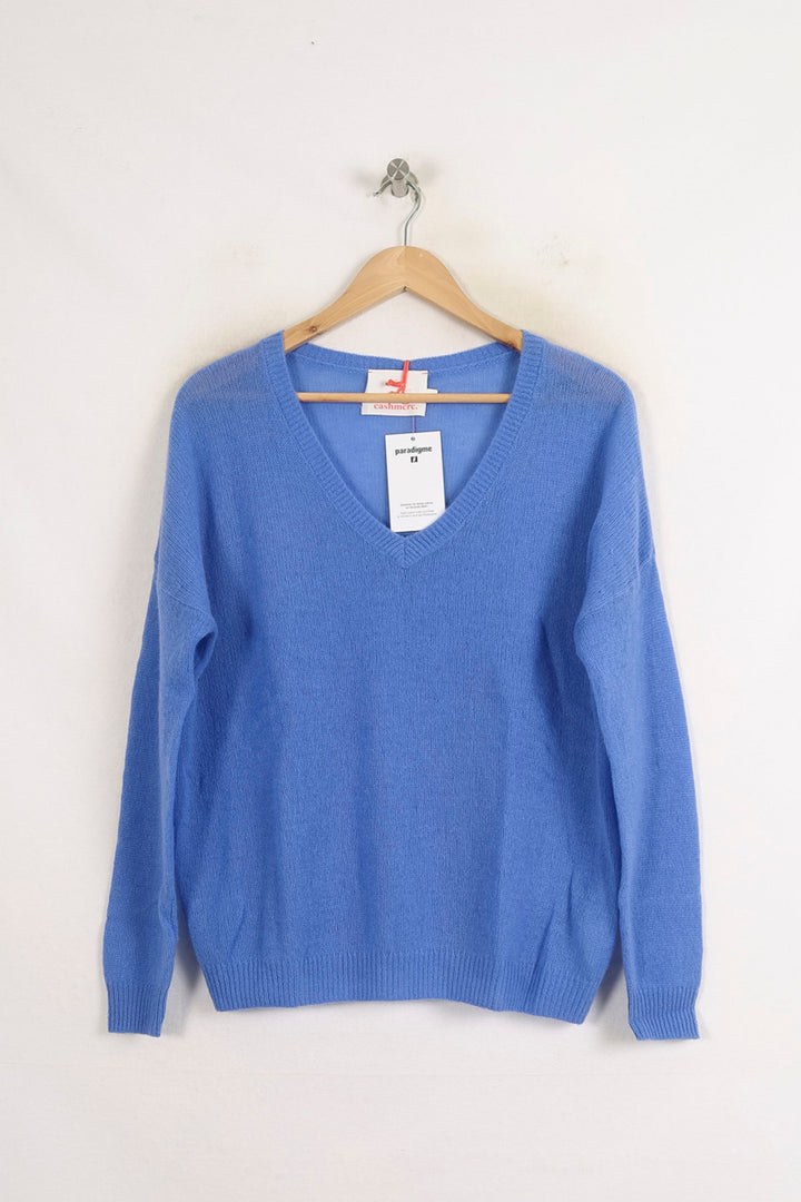 Pull Bleu - Taille S/36 de la marque Absolut Cashmere | PARAD76118 - Vendu par Paradigme - Image 2