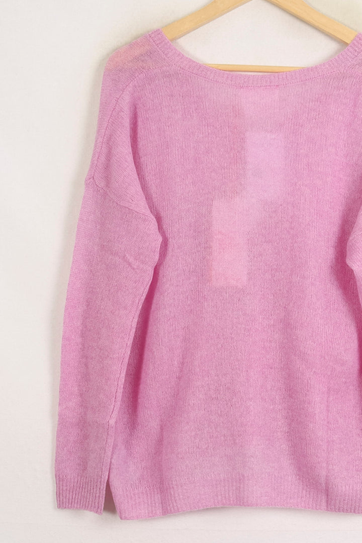 Pull Violet - Taille S/36 de la marque Absolut Cashmere | PARAD76120 - Vendu par Paradigme - Image 4