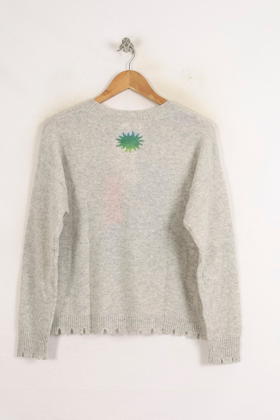 Pull Gris - Taille S/36 de la marque Absolut Cashmere | PARAD76123 - Vendu par Paradigme - Image 4