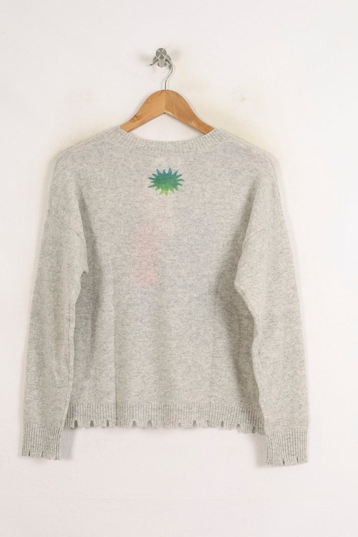 Pull Gris - Taille S/36 de la marque Absolut Cashmere | PARAD76123 - Vendu par Paradigme - Image 4