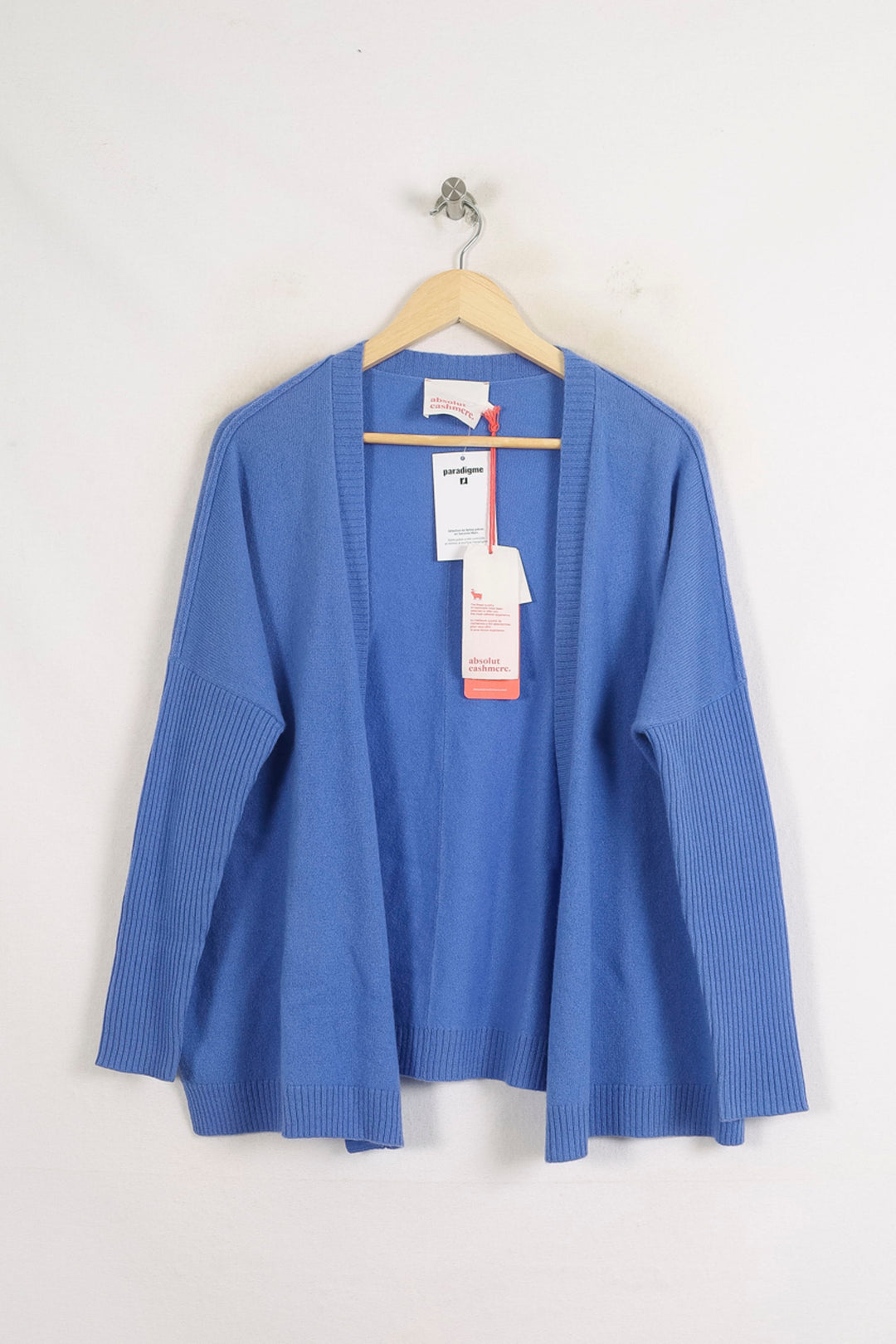 Cardigan Bleu - Taille S/36 de la marque Absolut Cashmere | PARAD76130 - Vendu par Paradigme - Image 2