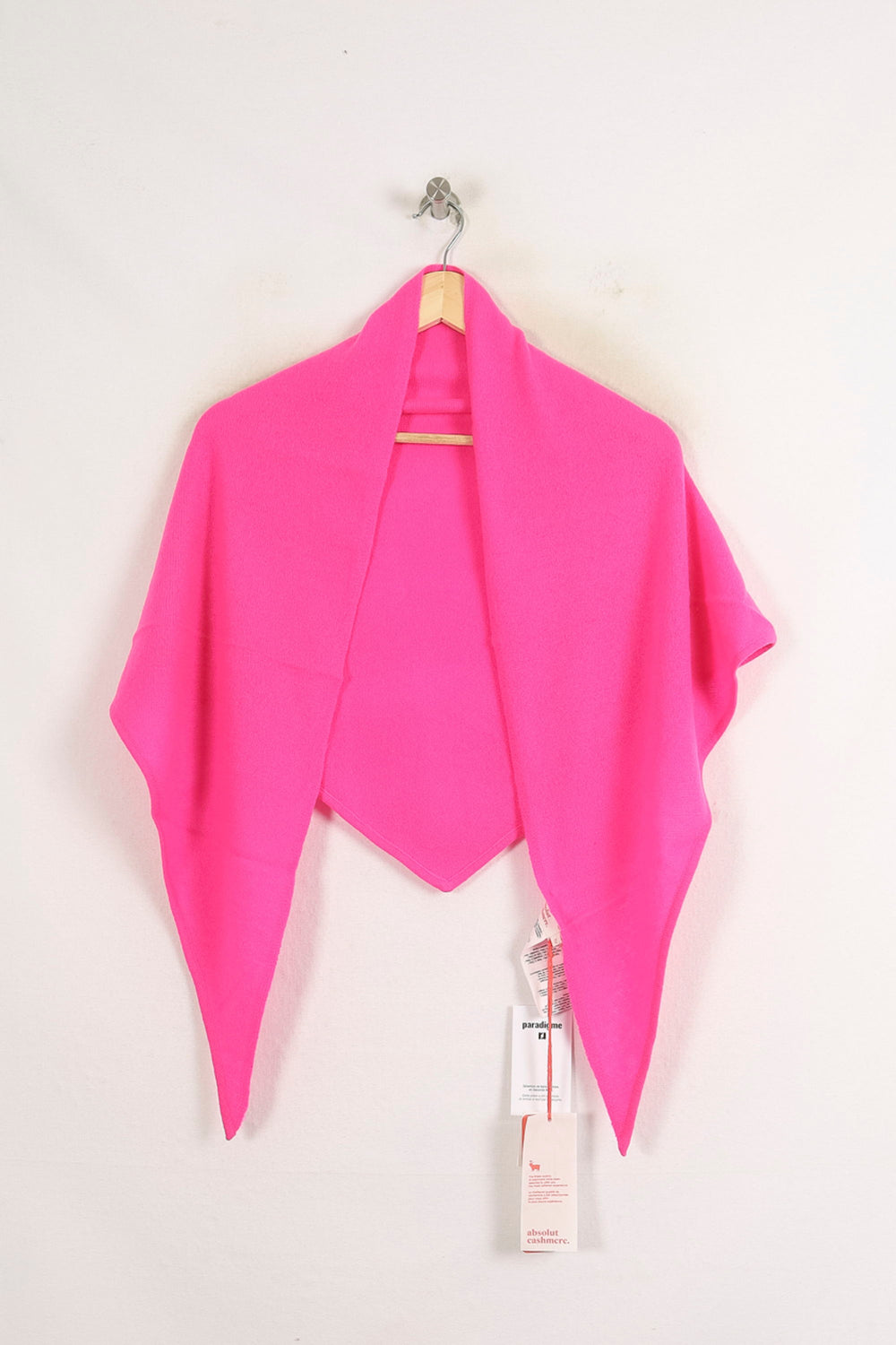Poncho Rose - Taille T.U. de la marque Absolut Cashmere | PARAD76131 - Vendu par Paradigme - Image 2