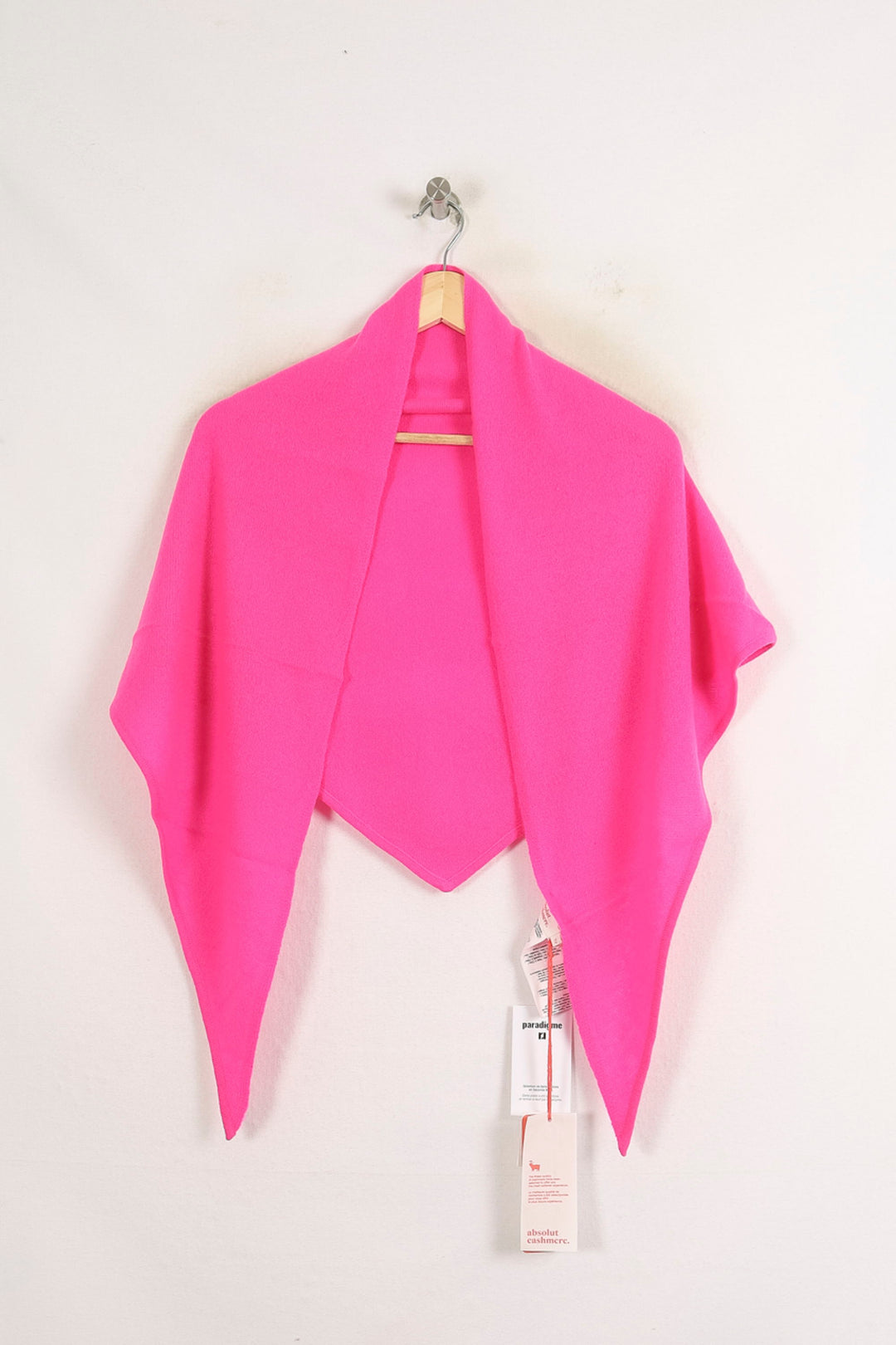Poncho Rose - Taille T.U. de la marque Absolut Cashmere | PARAD76131 - Vendu par Paradigme - Image 2