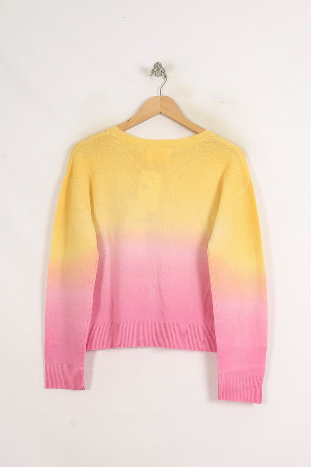 Pull Jaune et Rose - Taille S/36 de la marque Absolut Cashmere | PARAD76139 - Vendu par Paradigme - Image 4