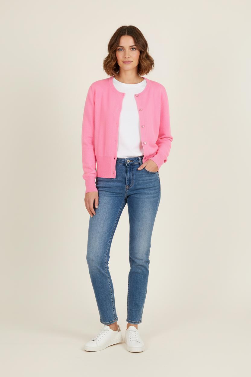 Cardigan Rose - Taille S/36 de la marque Absolut Cashmere | PARAD76140 - Vendu par Paradigme - Image 1
