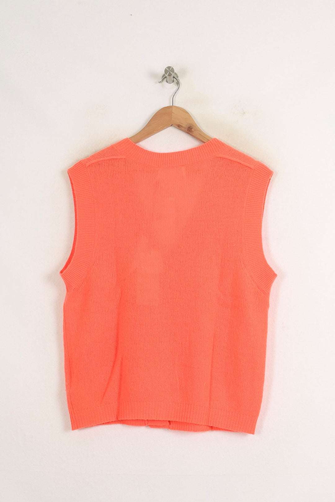 Gilet Sans Manches Orange - Taille S/36 de la marque Absolut Cashmere | PARAD76141 - Vendu par Paradigme - Image 4