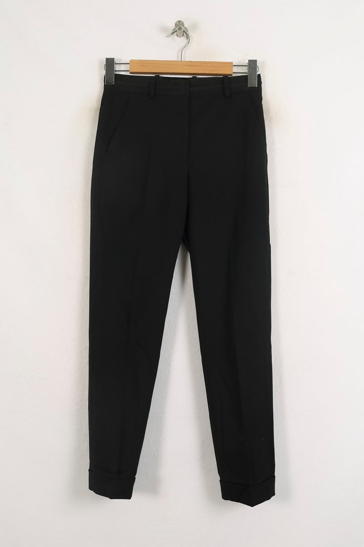 Pantalon Cigarette Noir - Taille XS/34 de la marque The Kooples | PARAD76148 - Vendu par Paradigme - Image 2