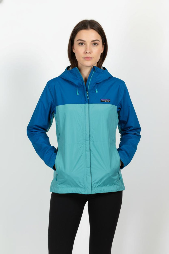 Veste Imperméable Bleu et Bleu Clair - Taille XS/34 de la marque Patagonia | PARAD76158 - Vendu par Paradigme - Image 1