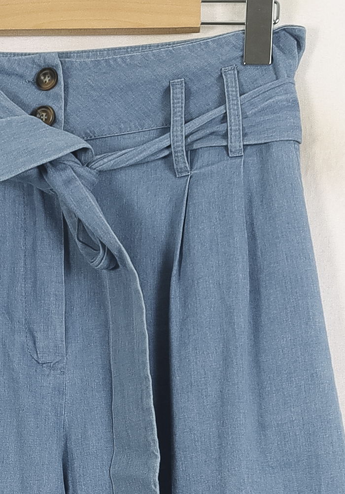 Pantalon Large Bleu - Taille M/38 de la marque La Fée Maraboutée | PARAD76184 - Vendu par Paradigme - Image 3