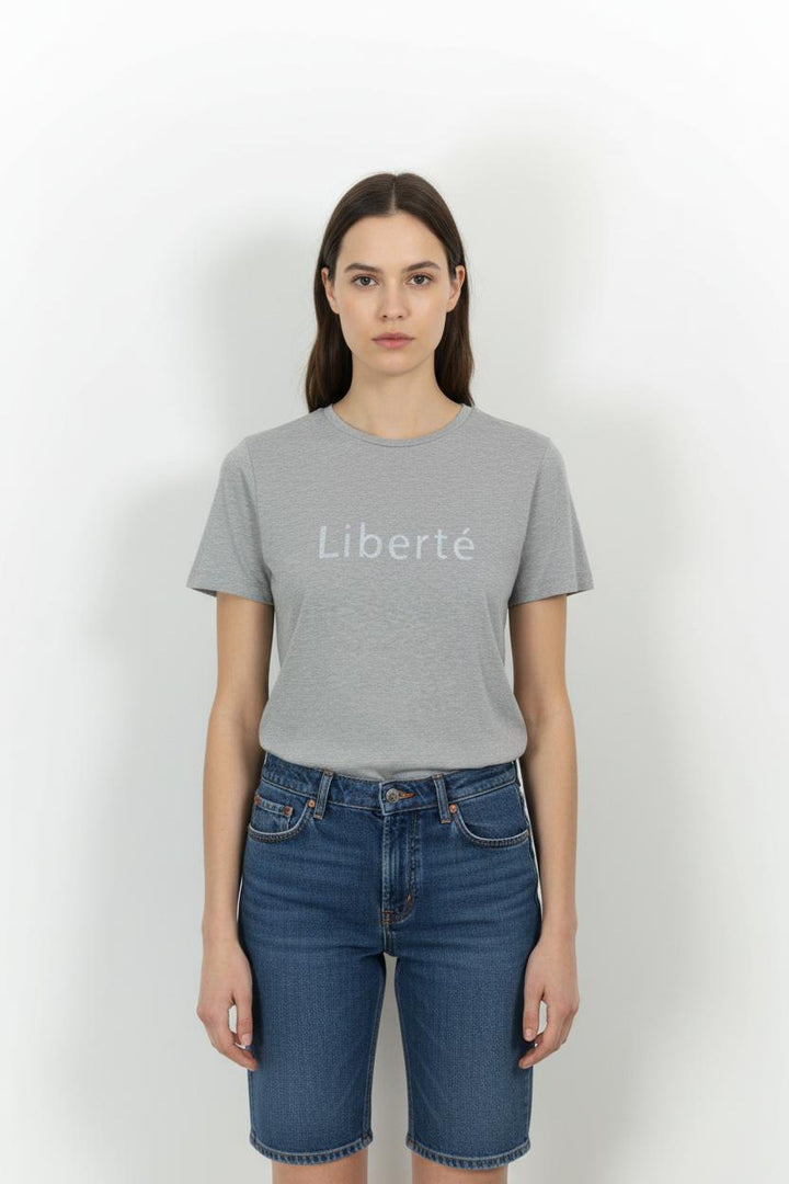 Tee-shirt Gris - Taille XS/34 de la marque Soeur | PARAD76193 - Vendu par Paradigme - Image 1