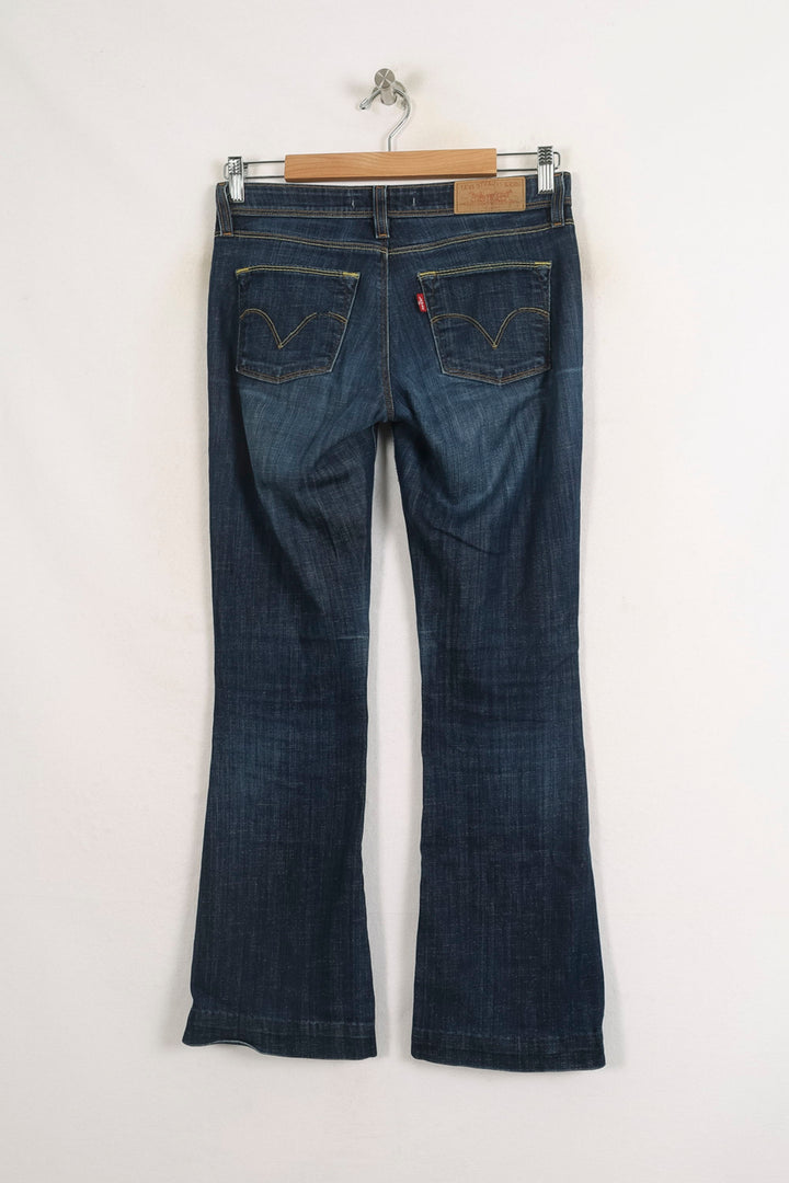 Jean Bootcut Bleu - Taille S/36 de la marque Levi's | PARAD76198 - Vendu par Paradigme - Image 4