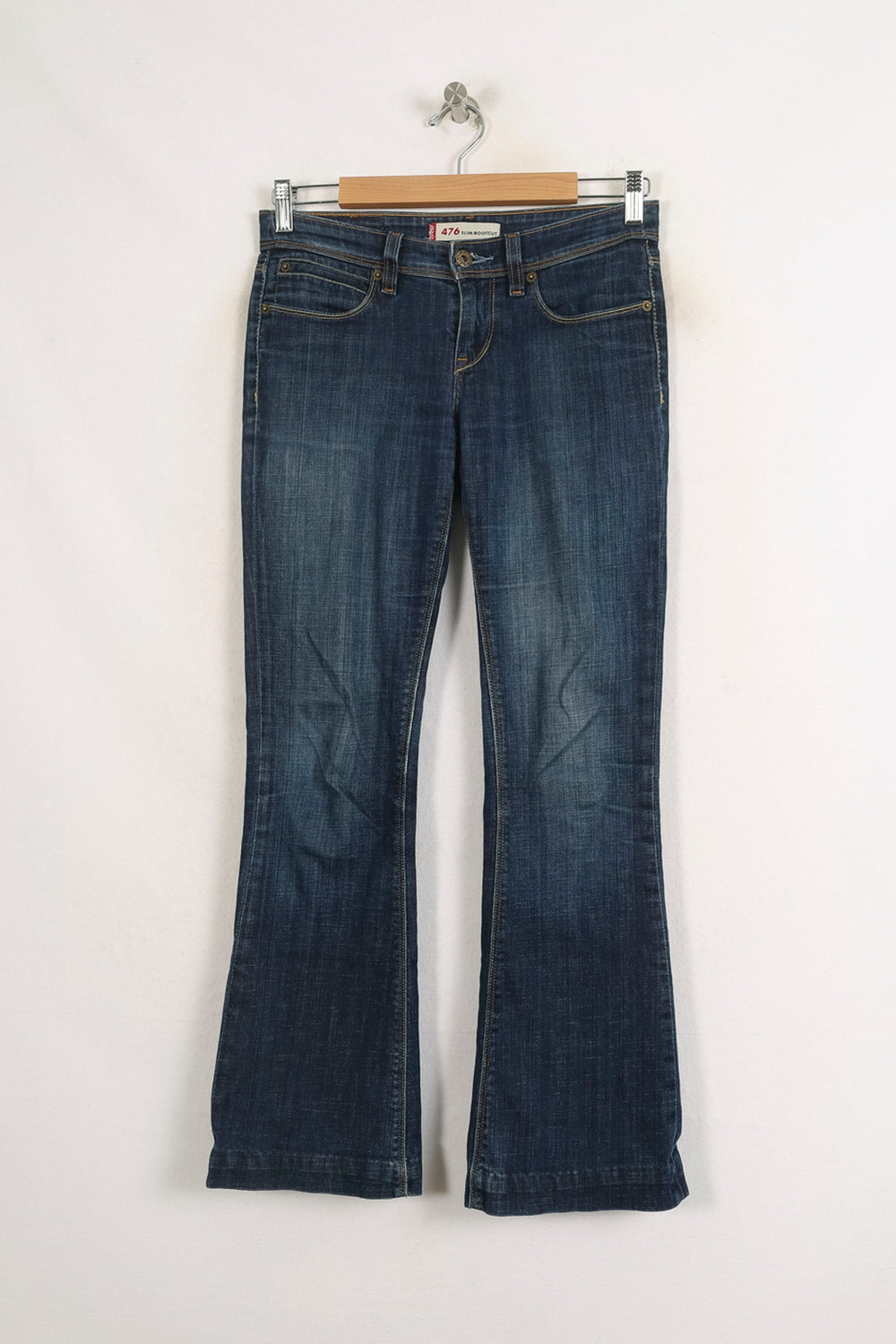 Jean Bootcut Bleu - Taille S/36 de la marque Levi's | PARAD76198 - Vendu par Paradigme - Image 2