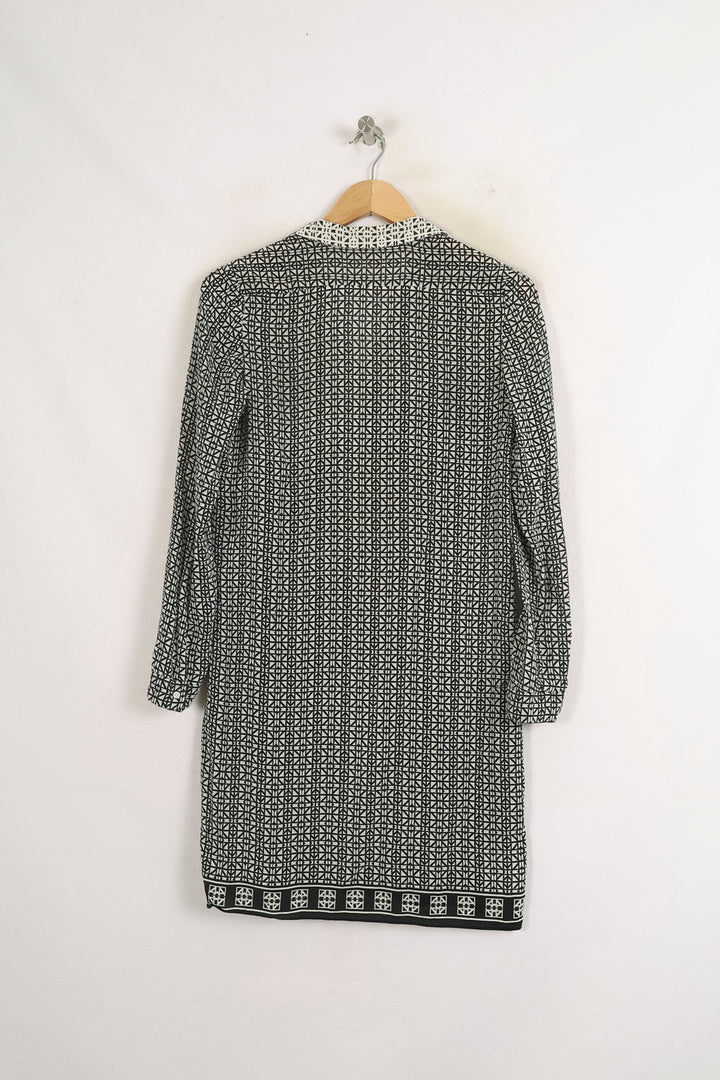 Robe Courte Noire et Blanche - Taille S/36 de la marque Comptoir des Cotonniers | PARAD76202 - Vendu par Paradigme - Image 4