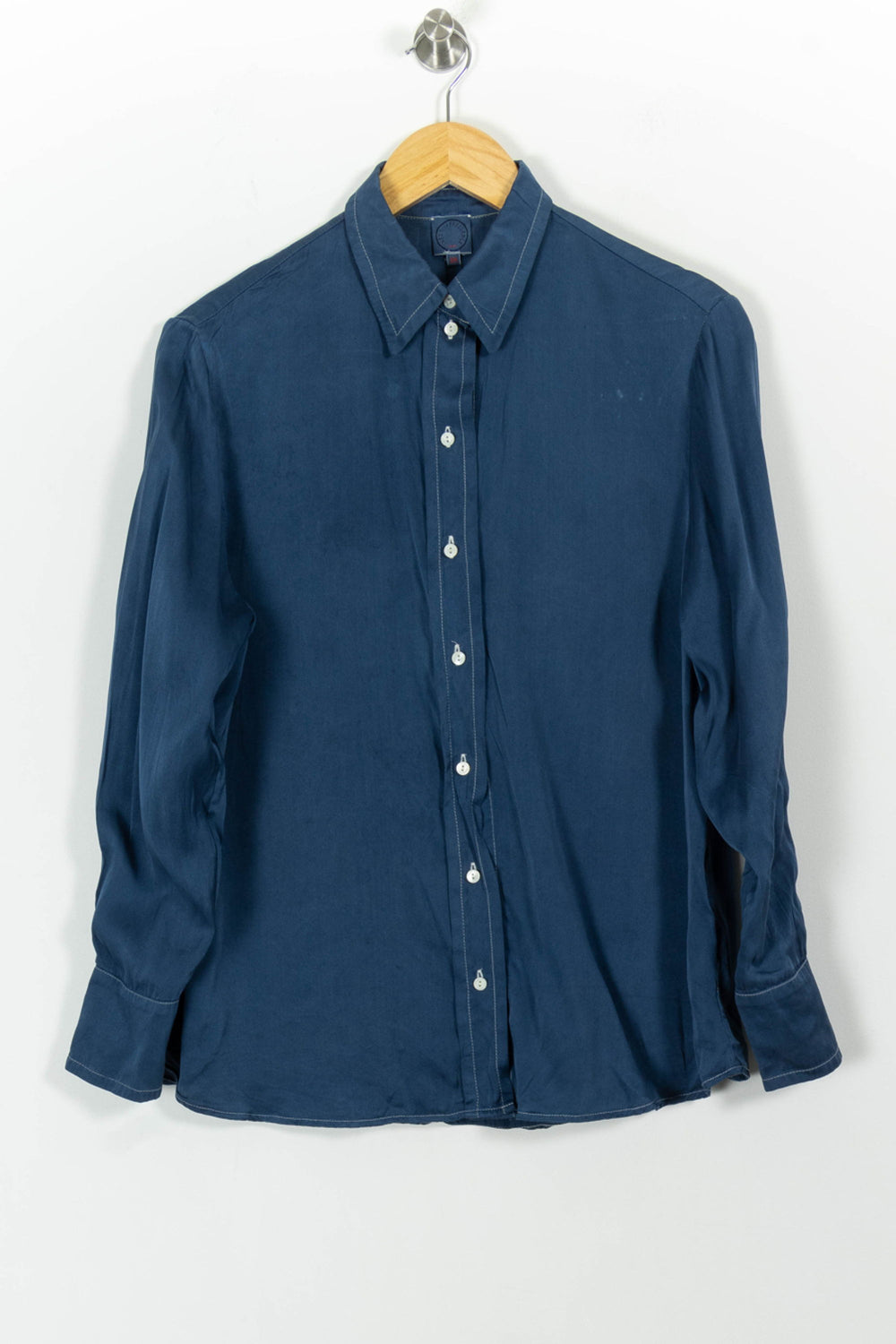 Chemise Bleue - Taille M/38 de la marque Ines de la Fressange Paris | PARAD76208 - Vendu par Paradigme - Image 2