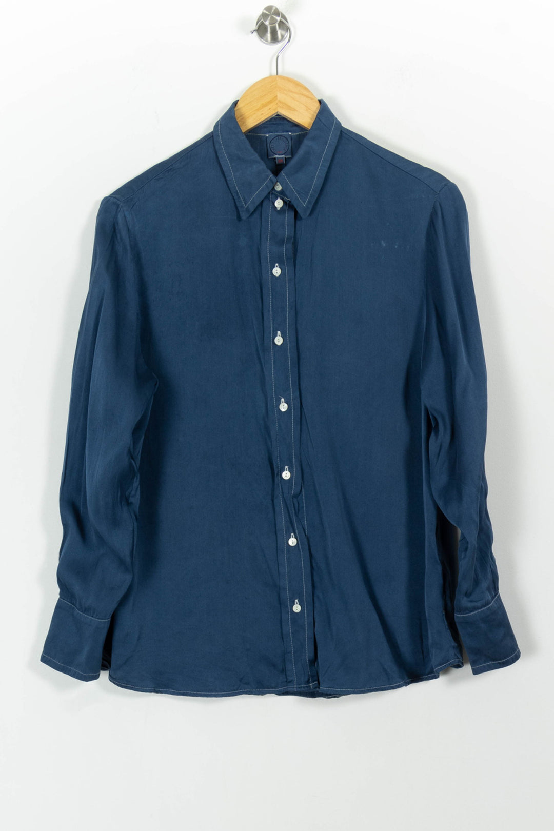 Chemise Bleue - Taille M/38 de la marque Ines de la Fressange Paris | PARAD76208 - Vendu par Paradigme - Image 2