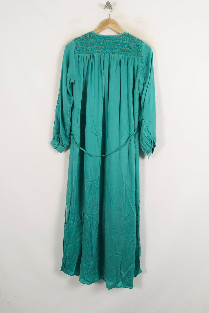 Robe Chemise Verte - Taille XS/34 de la marque Louise Misha | PARAD76209 - Vendu par Paradigme - Image 4