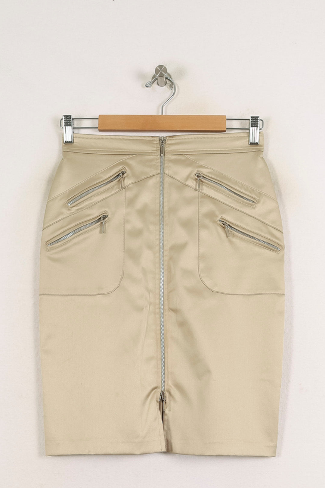 Jupe Crayon Or - Taille M/38 de la marque Caroll | PARAD76211 - Vendu par Paradigme - Image 2