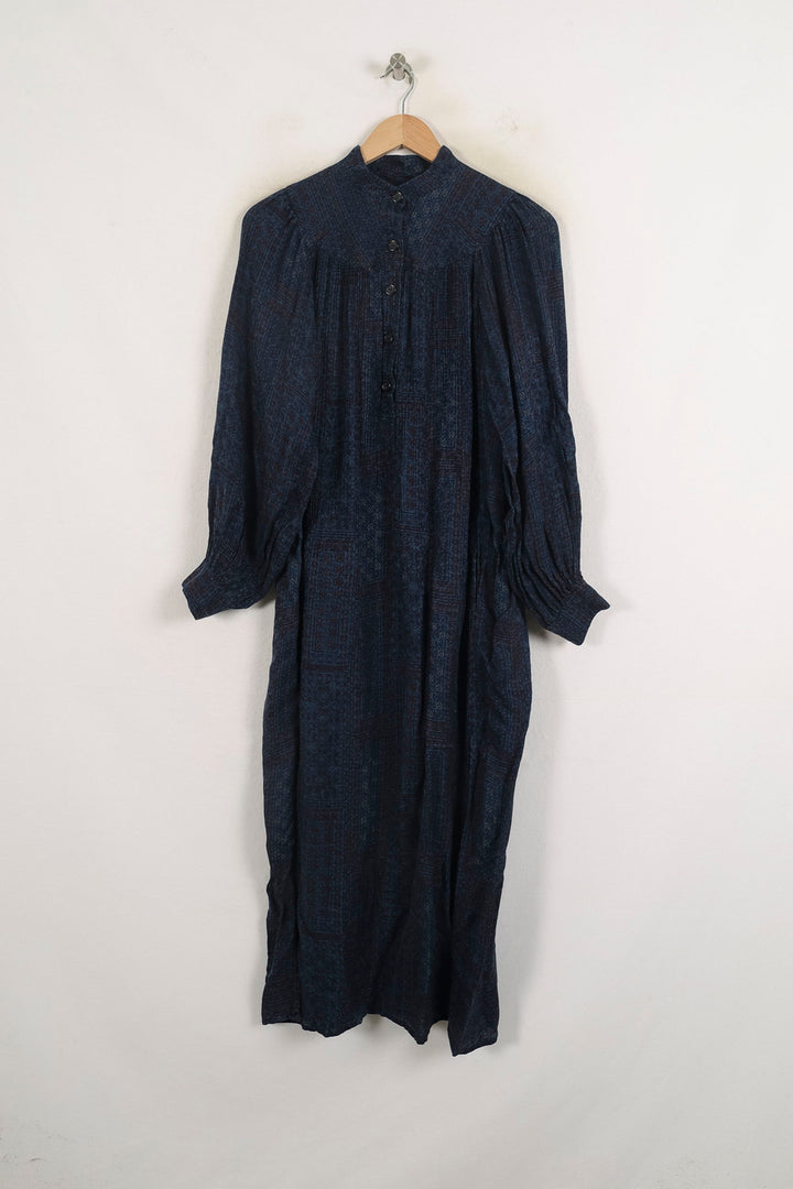 Robe Longue Bleue - Taille M/38 de la marque Vanessa Bruno | PARAD76213 - Vendu par Paradigme - Image 2