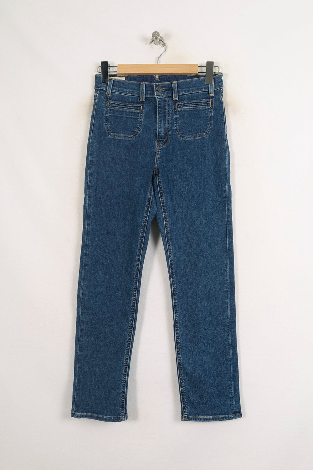 Jean Slim Bleu - Taille M/38 de la marque Levi's | PARAD76216 - Vendu par Paradigme - Image 2