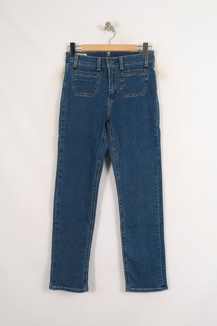 Jean Slim Bleu - Taille M/38 de la marque Levi's | PARAD76216 - Vendu par Paradigme - Image 2