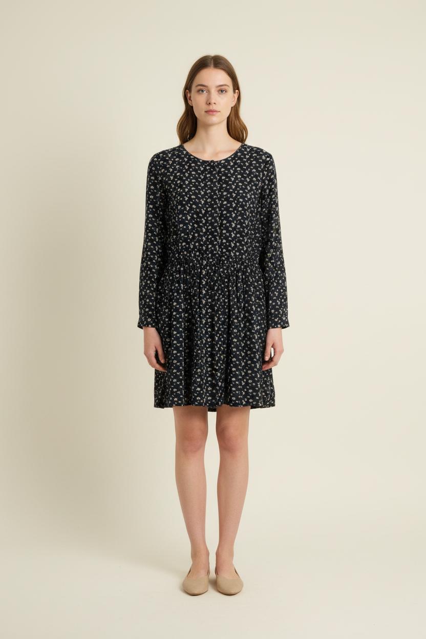 Robe Courte Bleue et Blanche - Taille M/38 de la marque Des petits hauts | PARAD76219 - Vendu par Paradigme - Image 1
