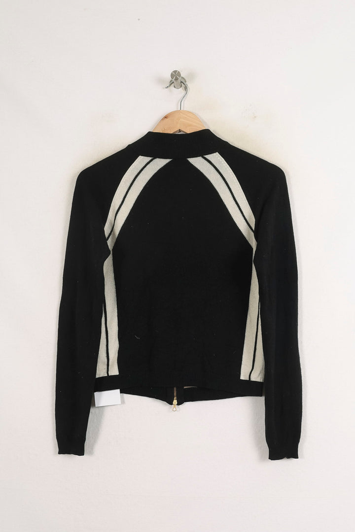 Cardigan Noir et Beige - Taille S/36 de la marque Moncler | PARAD76230 - Vendu par Paradigme - Image 4