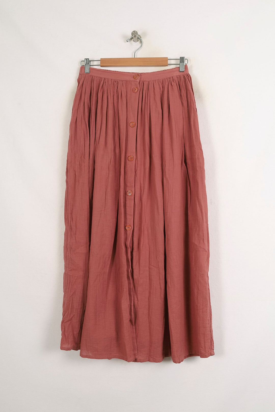 Jupe Longue Bordeaux - Taille S/36 de la marque Sessùn | PARAD76235 - Vendu par Paradigme - Image 2