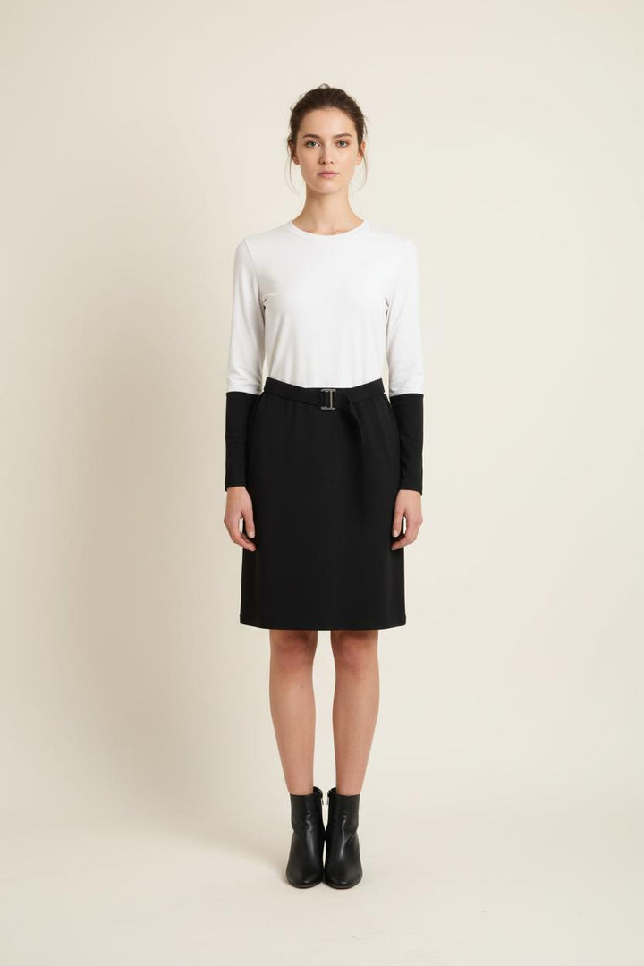Robe Noire et Blanche - Taille S/36 de la marque Agnès b. | PARAD76237 - Vendu par Paradigme - Image 1