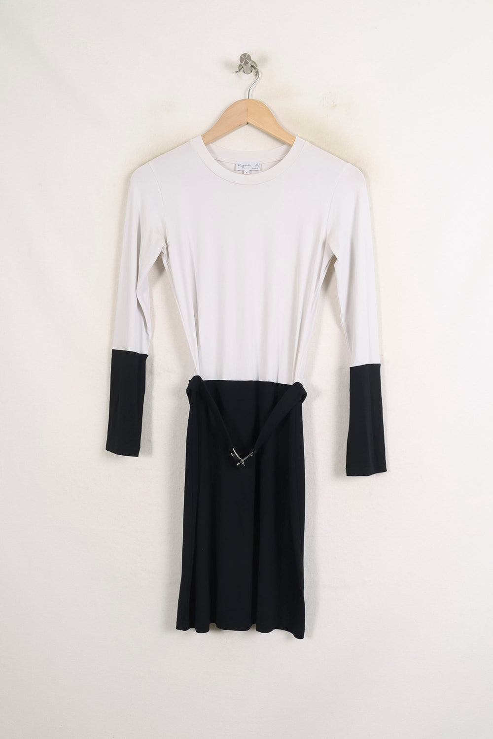 Robe Noire et Blanche - Taille S/36 de la marque Agnès b. | PARAD76237 - Vendu par Paradigme - Image 2