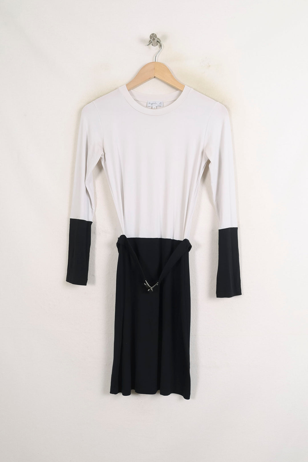 Robe Noire et Blanche - Taille S/36 de la marque Agnès b. | PARAD76237 - Vendu par Paradigme - Image 2
