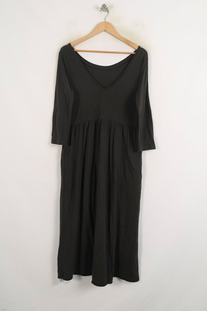 Robe Longue Noire - Taille S/36 de la marque Léon & Harper | PARAD76252 - Vendu par Paradigme - Image 4