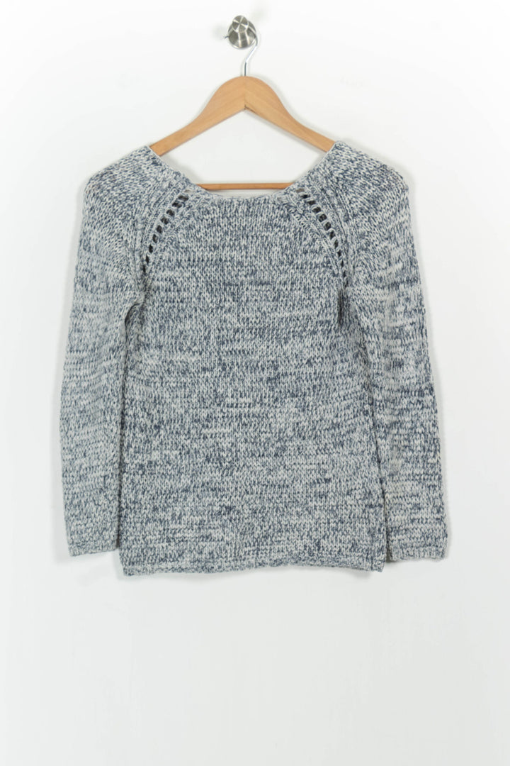 Pull Bleu et Gris - Taille S/36 de la marque Comptoir des Cotonniers | PARAD76254 - Vendu par Paradigme - Image 4