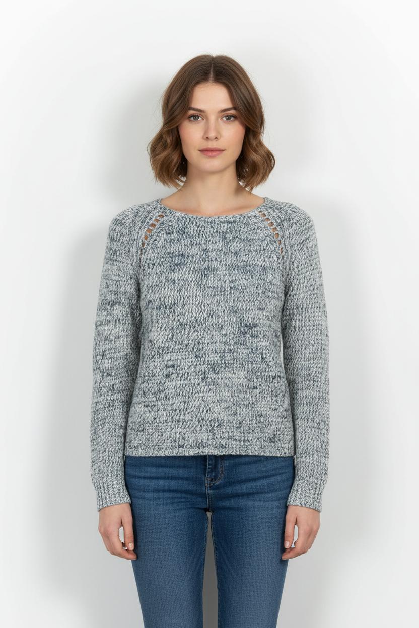 Pull Bleu et Gris - Taille S/36 de la marque Comptoir des Cotonniers | PARAD76254 - Vendu par Paradigme - Image 1