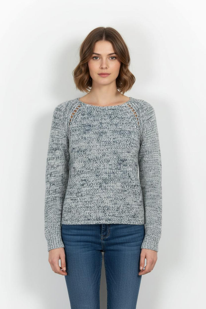 Pull Bleu et Gris - Taille S/36 de la marque Comptoir des Cotonniers | PARAD76254 - Vendu par Paradigme - Image 1