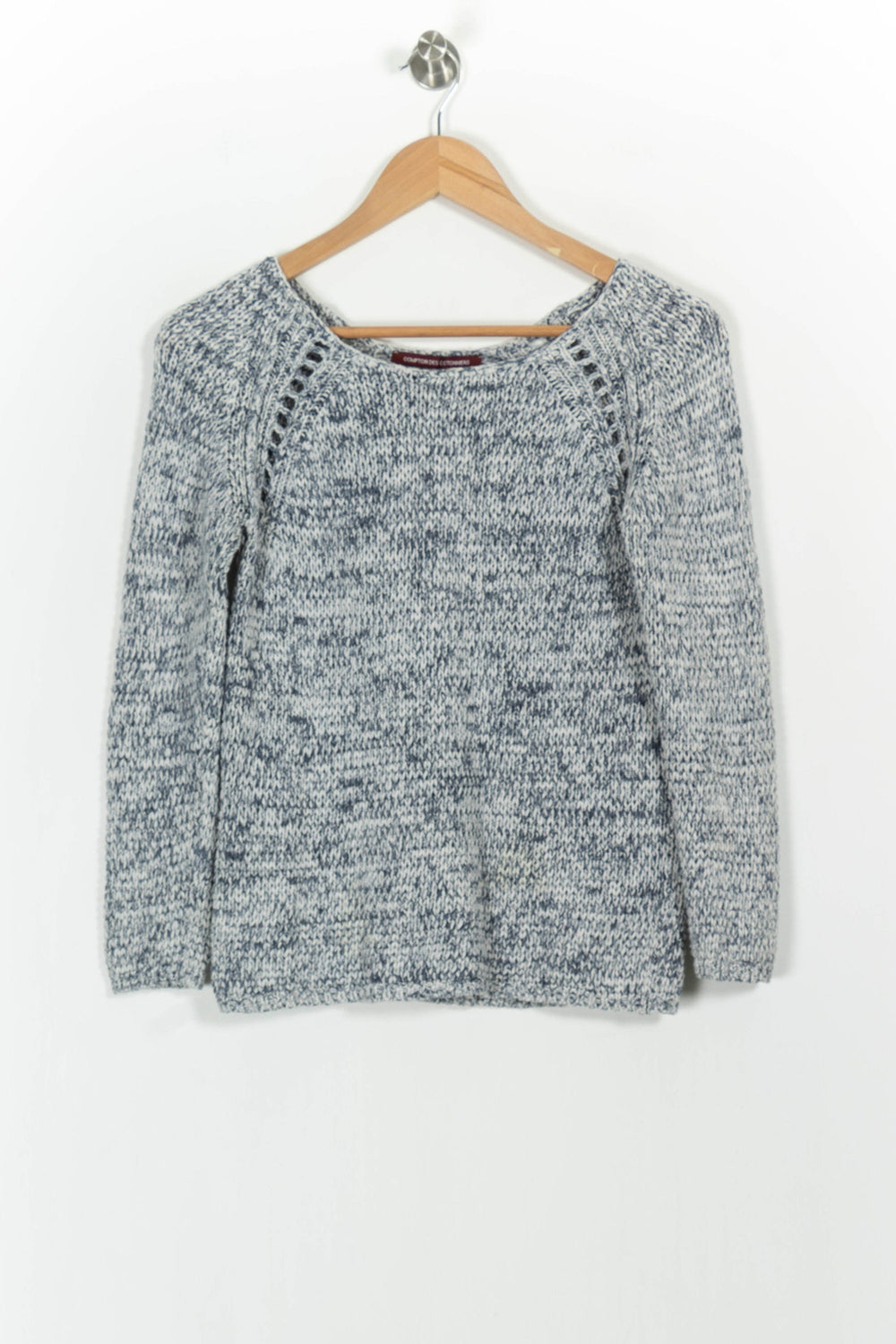 Pull Bleu et Gris - Taille S/36 de la marque Comptoir des Cotonniers | PARAD76254 - Vendu par Paradigme - Image 2