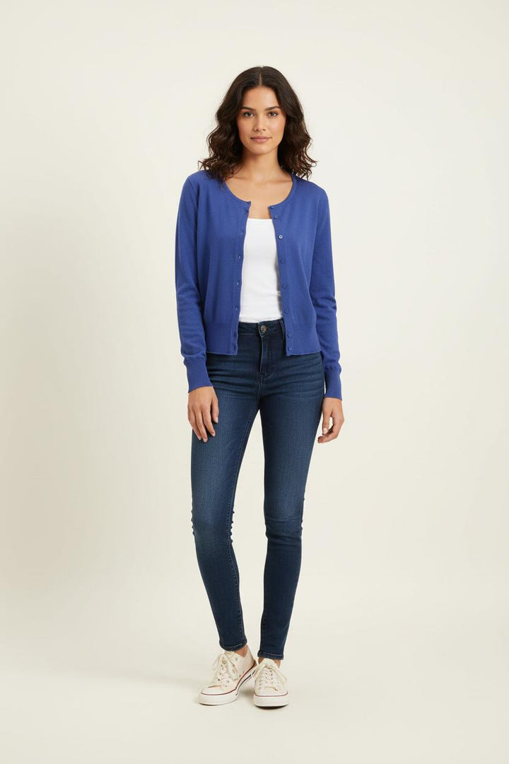 Cardigan Bleu - Taille S/36 de la marque One Step | PARAD76256 - Vendu par Paradigme - Image 1