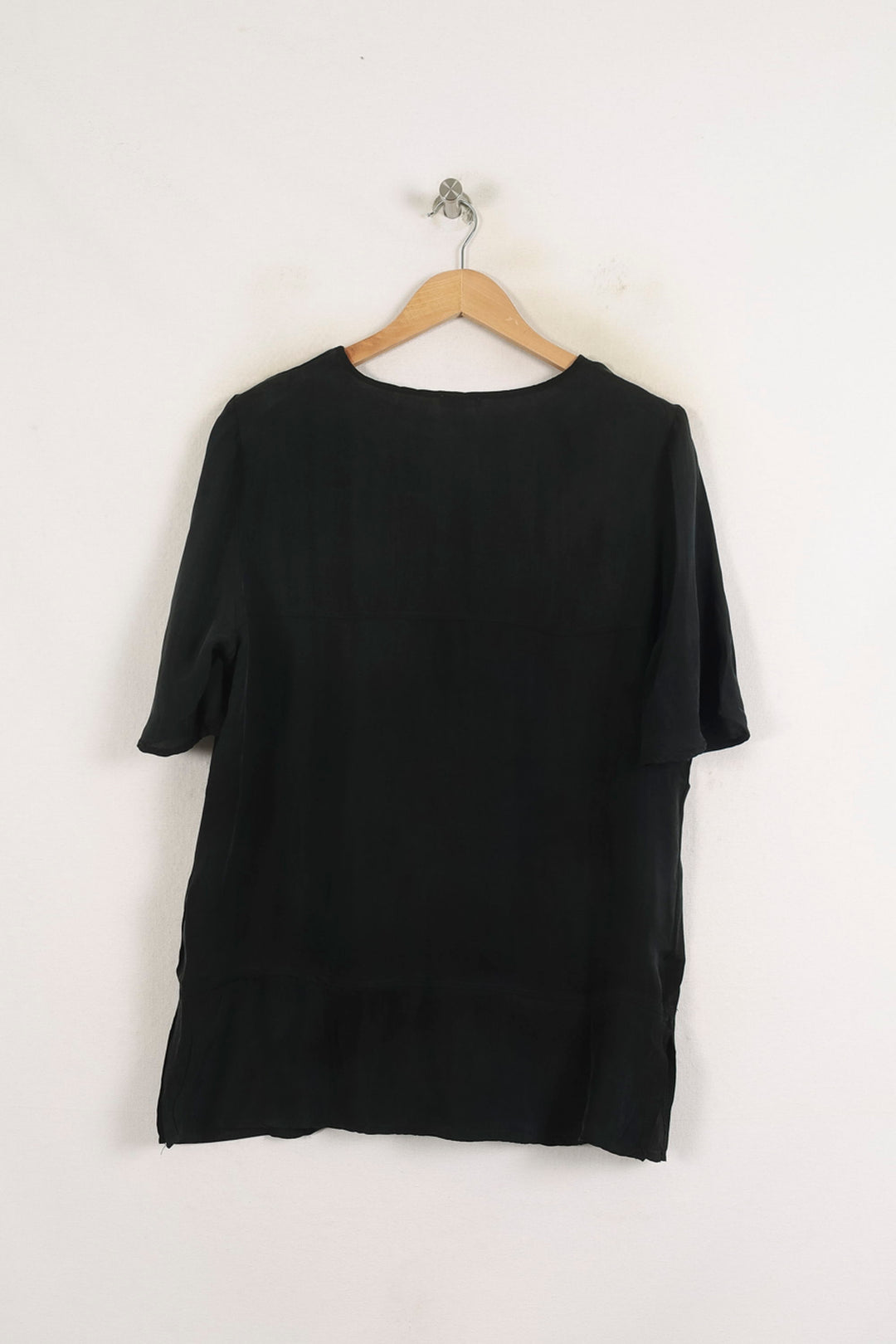 Blouse Noire - Taille S/36 de la marque American Vintage | PARAD76258 - Vendu par Paradigme - Image 4