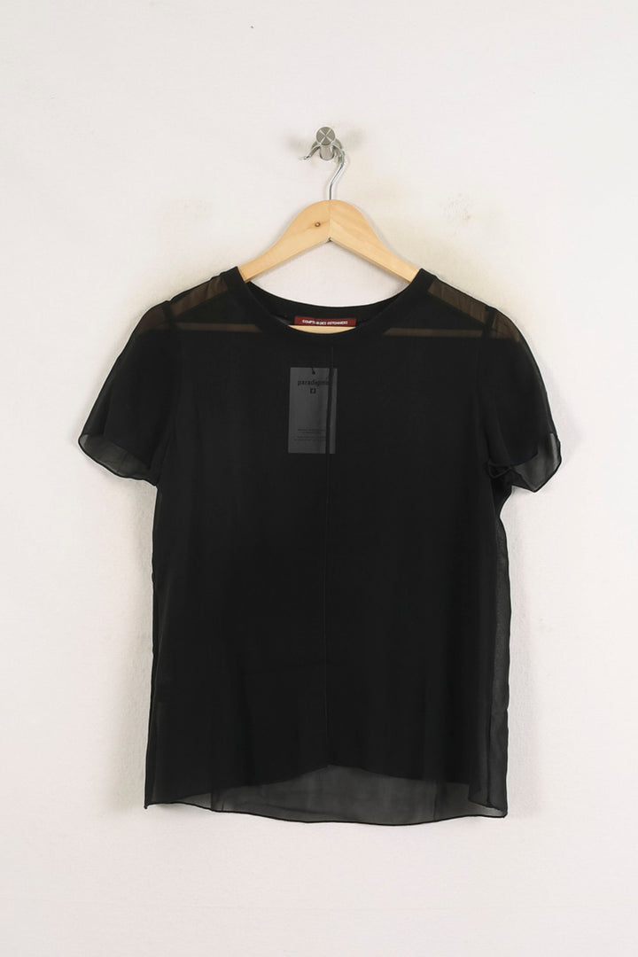 Blouse Noire - Taille M/38 de la marque Comptoir des Cotonniers | PARAD76259 - Vendu par Paradigme - Image 2