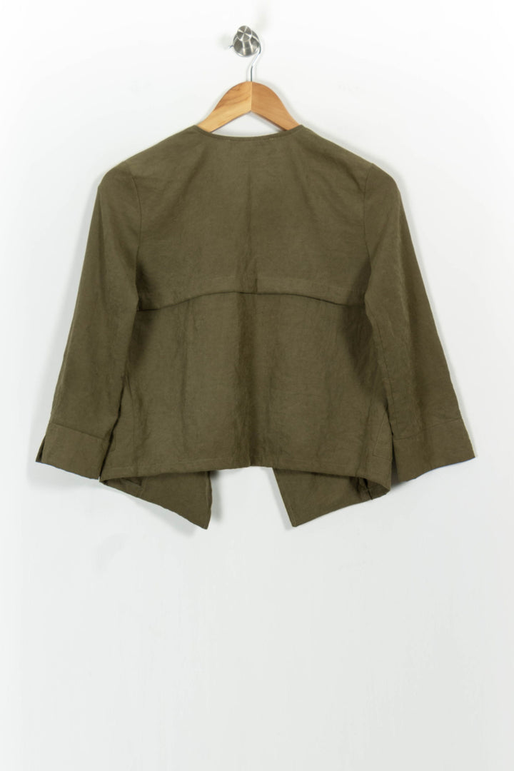 Veste Verte - Taille XS/34 de la marque La Fée Maraboutée | PARAD76270 - Vendu par Paradigme - Image 4