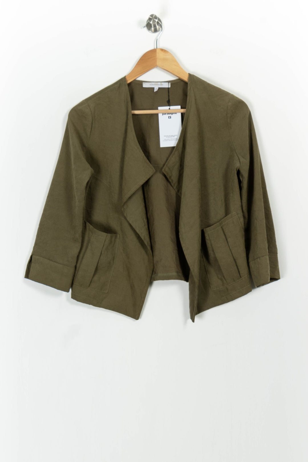 Veste Verte - Taille XS/34 de la marque La Fée Maraboutée | PARAD76270 - Vendu par Paradigme - Image 2